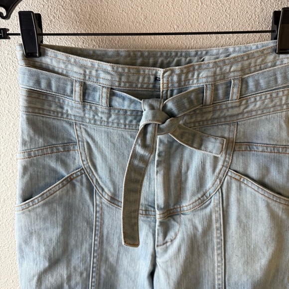 Stoned Immaculate Waiting For the Sun Bell Bottom Jeans Topanga Denim Women’s 27 - Picture 10 of 16